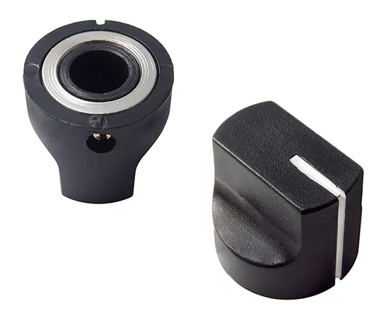 1041 (16x15) black RoHS || Knob; dimensions: 15x16mm