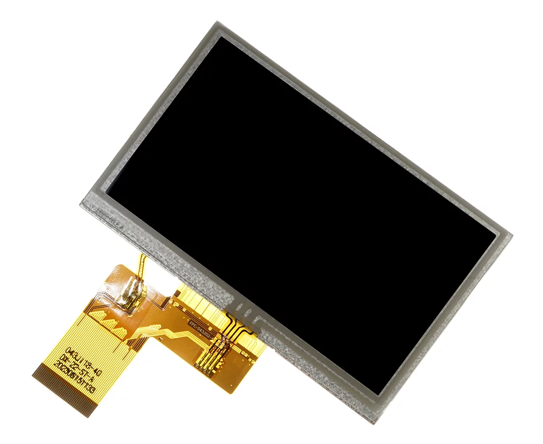 P043B018-RTP POLCD Wyświetlacz LCD TFT graficzny, 800x480dots, rozmiar 4,3