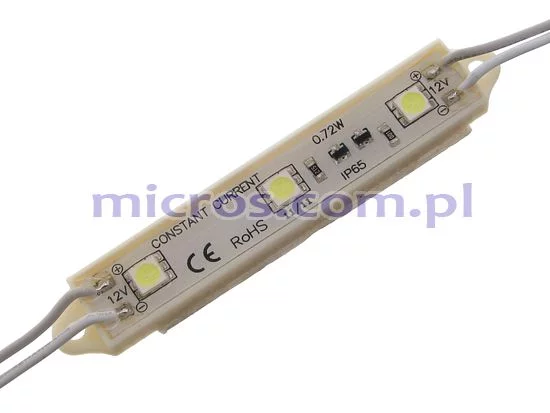 LED Modul 1,5W 12V 4000K 170° IP65