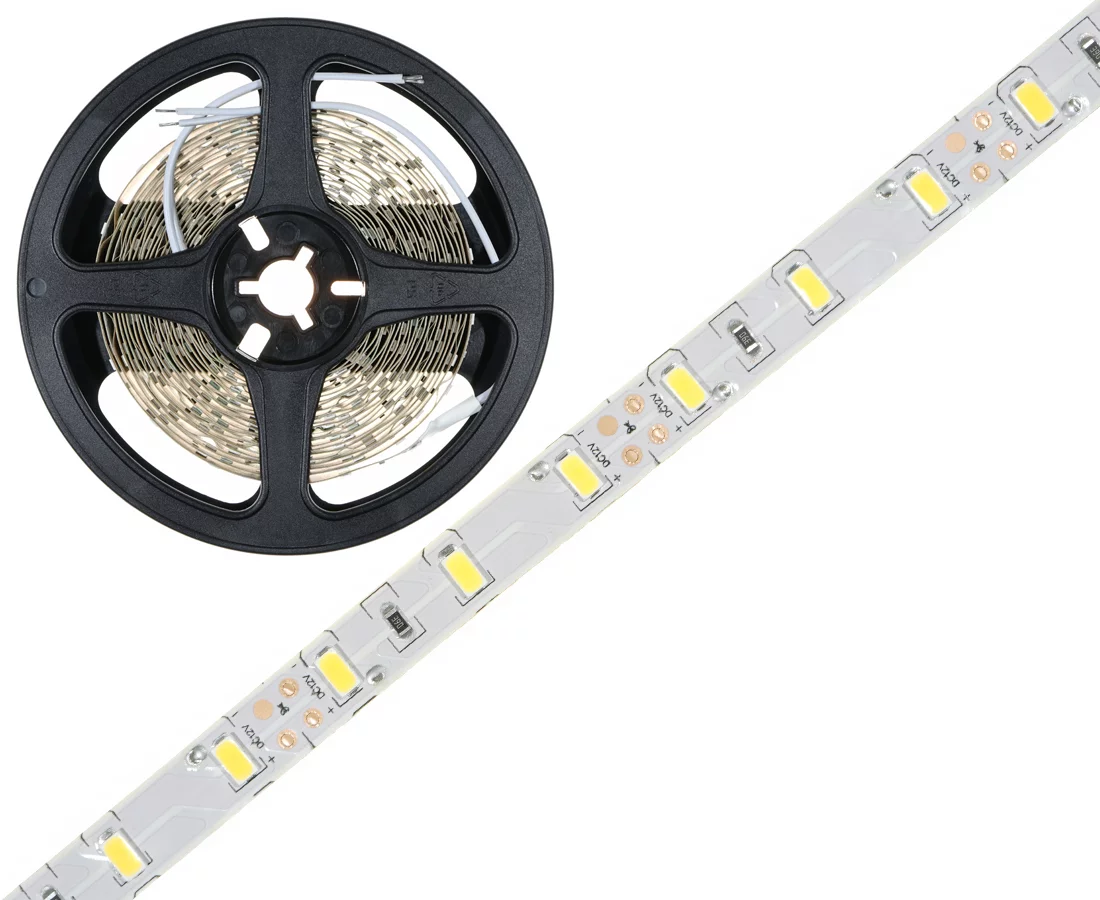 Taśma LED 5630/60 neutralna 12V IP20