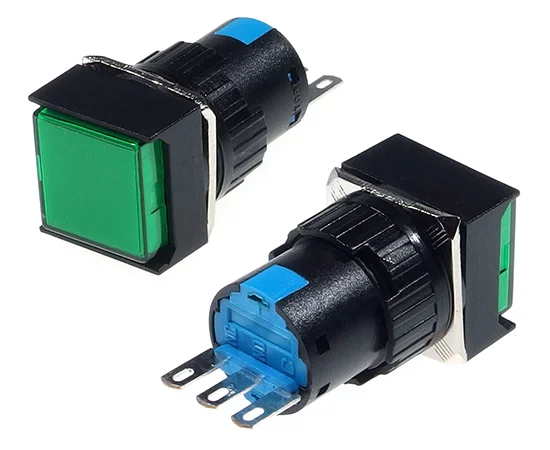 Przycisk PBS-37D Zielony 