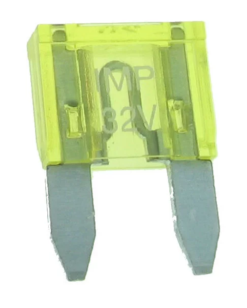 Auto&nbsp;Fuse:&nbsp;MINI&nbsp;20A&nbsp;yellow