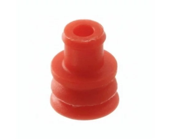 281934-3 || Dichtung für Draht, rot, Superseal 1.5