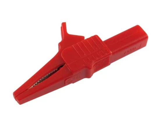 27.262.1.N QJAC003R-N Red RoHS || 27.262.1.N AMASS Crocodile clip