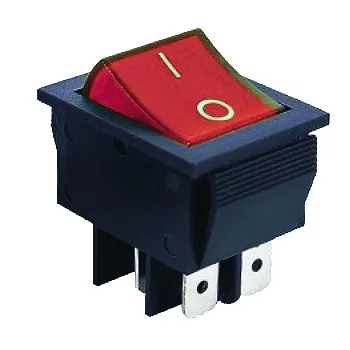 IRS201-2C3r; illuminated; rocker switch;