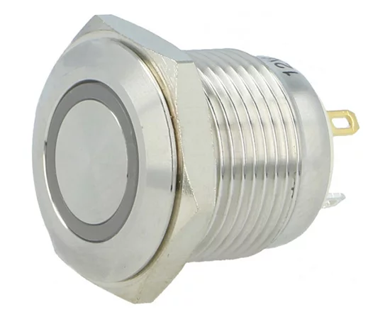 GQ16F-10E/J/B/12V/S RoHS || Vandalensicherer Schalter; GQ16F-10E/J/B/12V/S