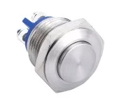 Vandal proof push button switch; W16H11/S