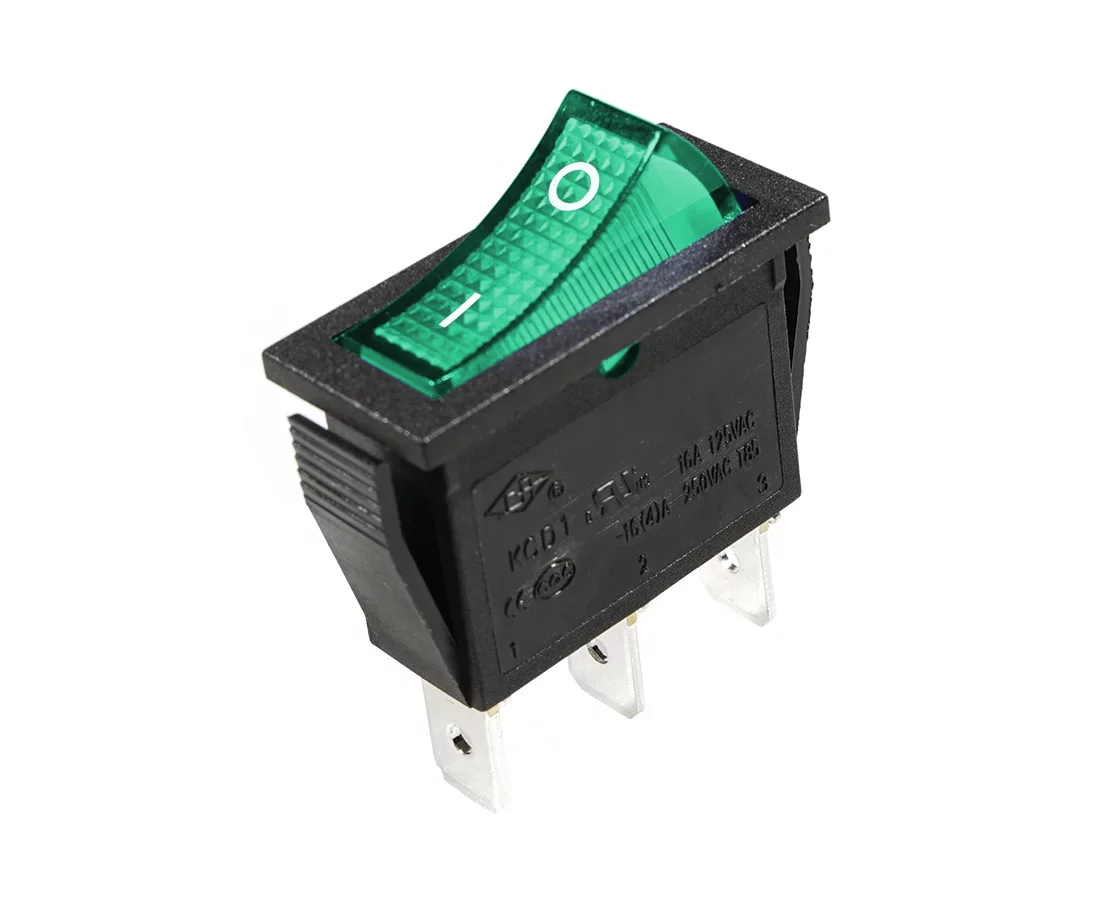 KCD1-102A1ACBG3; przełącznik klawiszowy;