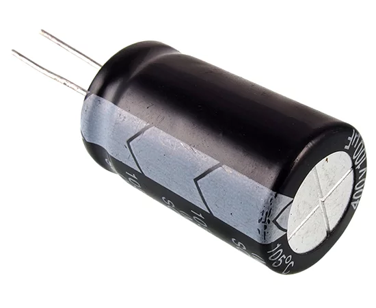 RT12G100M1832 RoHS || RT12G101M1832 LEAGUER Electrolytic capacitor