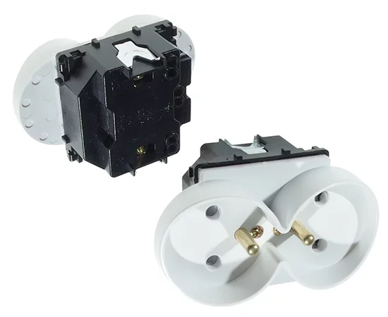 Socket Frsocketdouble white || OE FrsocketdoubleW