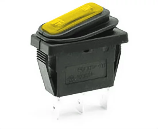 KCD1-101NA4AFBY5 AC220; przełącznik klawiszowy;