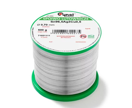 Sn96,5Ag3Cu0,5-0,80-500G&nbsp;Cynel