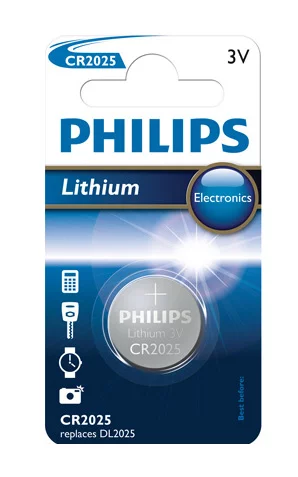CR2025&nbsp;Philips&nbsp;Battery