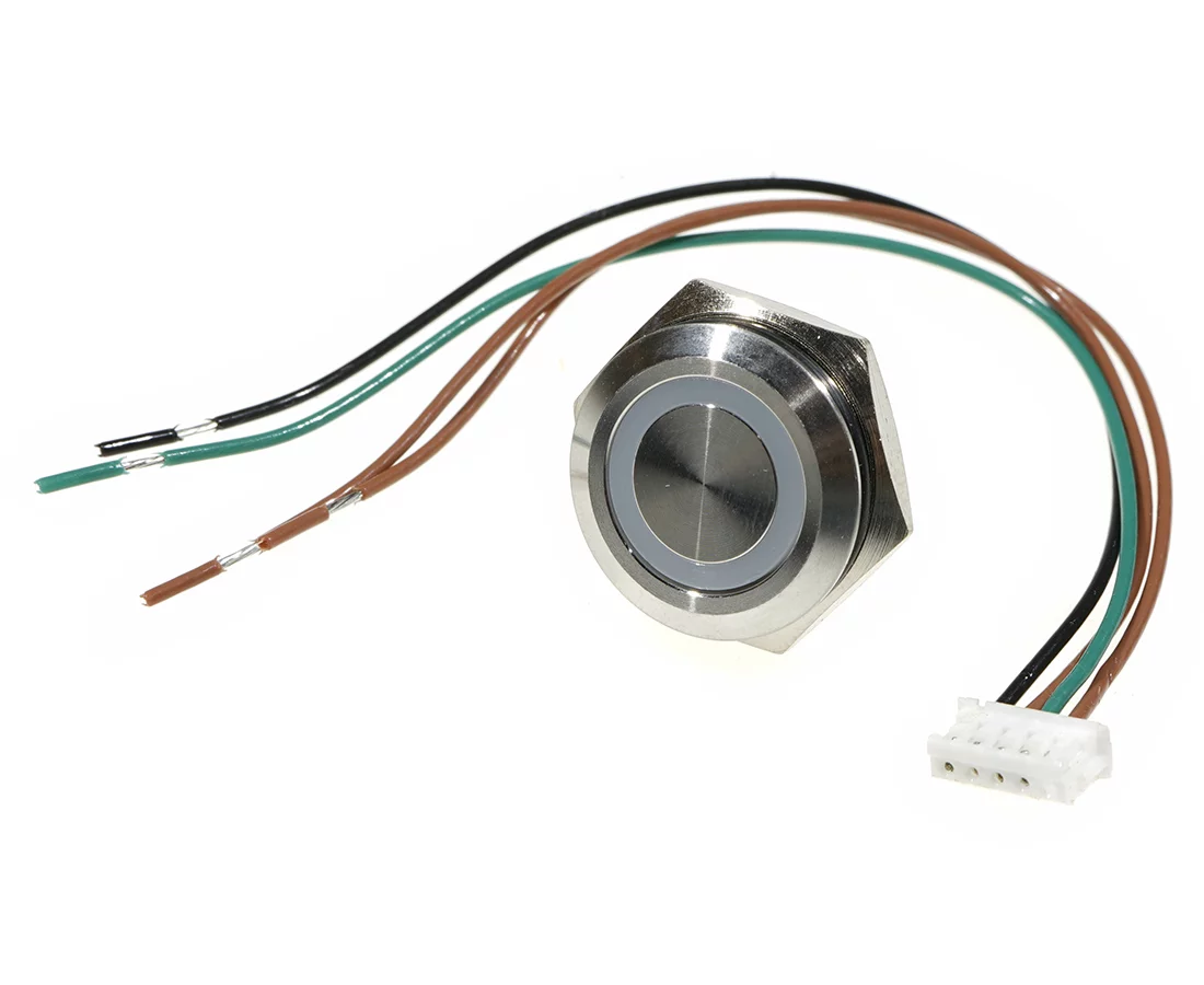 Przełącznik wandaloodporny; W16F1SEG24/S wiresL