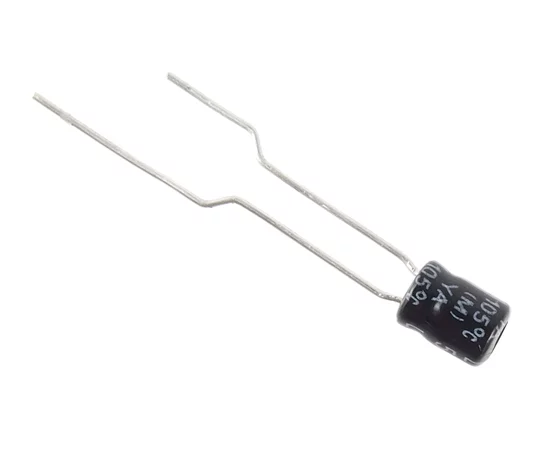 MT1&nbsp;1uF&nbsp;50V&nbsp;4x5mm&nbsp;LEAGUER&nbsp;Electrolytic&nbsp;capacitor