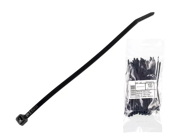 Kabelbinder Standard 120x3,6mm schwarz