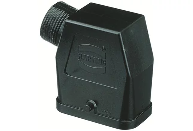 thumbnail image 2 of HARTING Han A Hood Angled Entry 2 – Connector Hood, Part # 09200030620 2 of 2