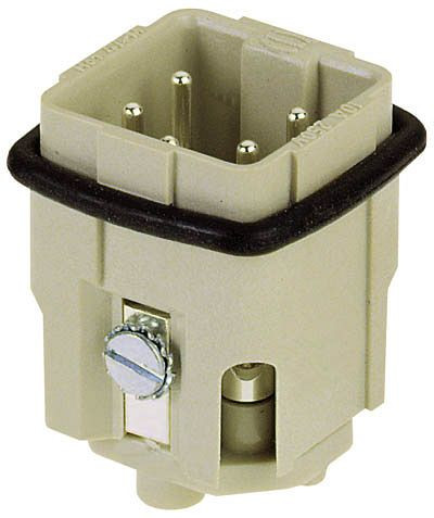 Insert with male contacts HAN A, size 4A