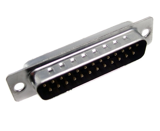 D-Sub 25-poliger HQ-Stecker zum Löten von Drähten