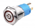 Vandal proof push button switch; W16F11ER12/S power