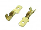 Konektor płaski męski, wtyk, 4.8x0.5mm, nieizolowany, na przewód Φ0.3-1mm