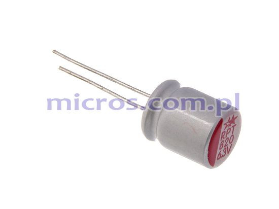 RPT 820uF 6.3V 10x12mm LEAGUER
