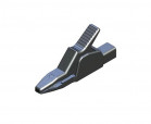 AK 2 B 2540 SW HIRSCHMANN T&M Krokodilklemme