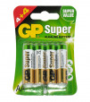 GP15A4/4-2PL8 RoHS || GP15AETA21-2GVPSBV8 RoHS || 15A-U8 Alkaline battery AA 1.5V GP