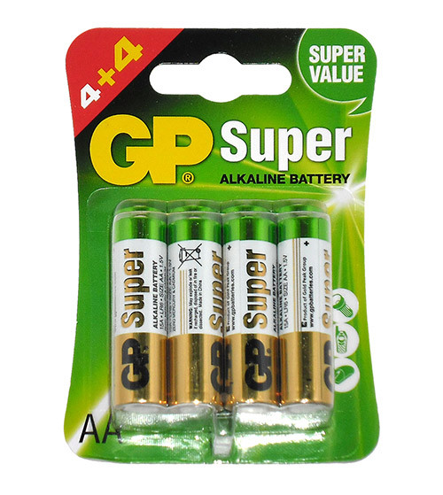 15A-U8 Alkalibatterie AA 1,5 V GP