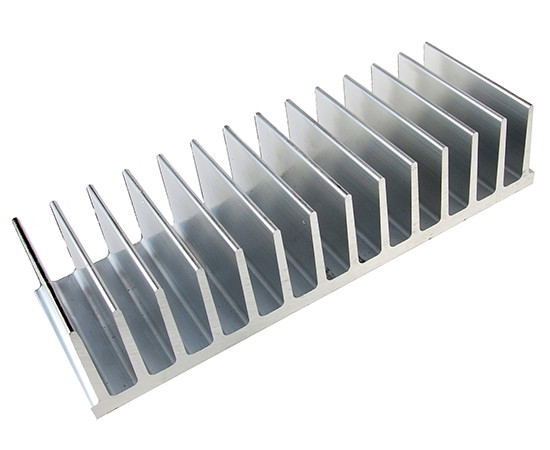 Heatsink; profil A4291; length=55mm    width=166mm   height=35,5mm