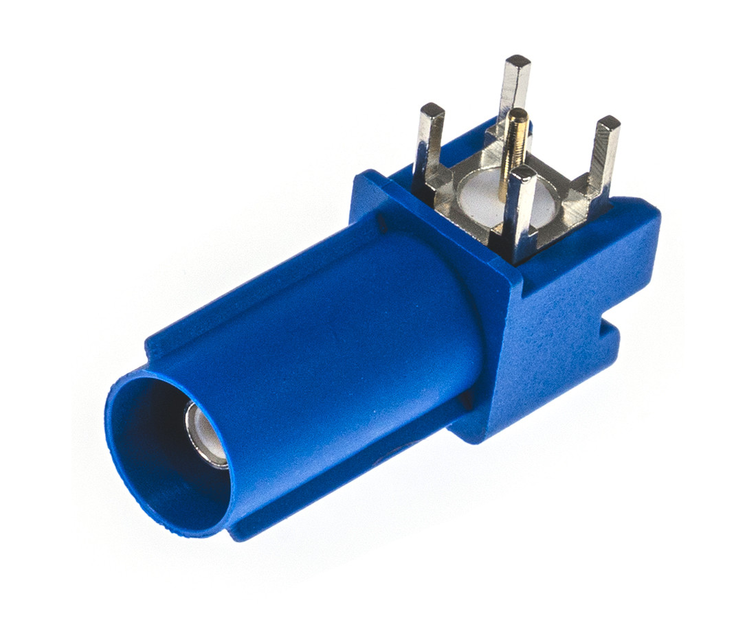 FAKRA-JWE  C (blue) RoHS || FAKRA-Stecker CONNECTAR