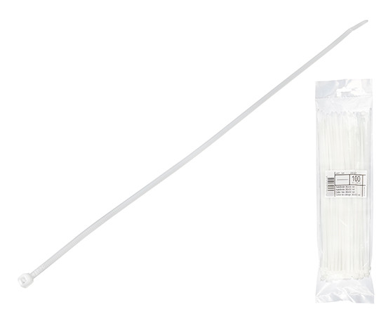 Cable tie standard 300x3.6mm white