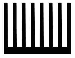 Heatsink; SK445; length=1000mm; width=49.5mm; height=38mm