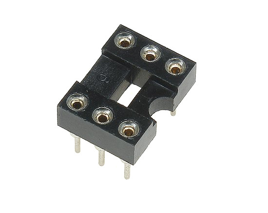 DIP Socket 6pin CONNECTAR