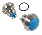 Vandal proof push button switch; W12P10R/Sbl