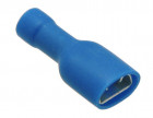 Push-on terminal female 6.3x0.8mm, full insulated, for cable 2.5mm
