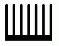SK 566 100 SA Fischer Heatsink
