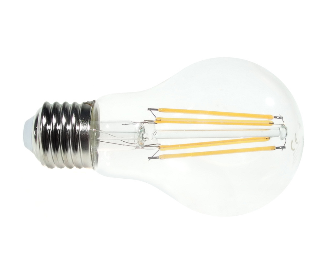 LED FILAMENT 8W A60 bulb, dimmable