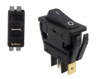 C6000AL RoHS || C6000ALAAA Bulgin Rocker switch