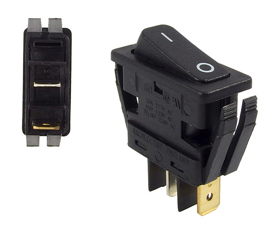 C6003ALNAC Bulgin Rocker switch
