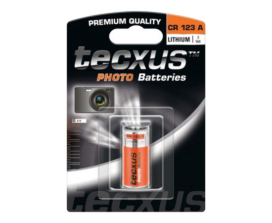 CR123A-tec Tecxus Battery
