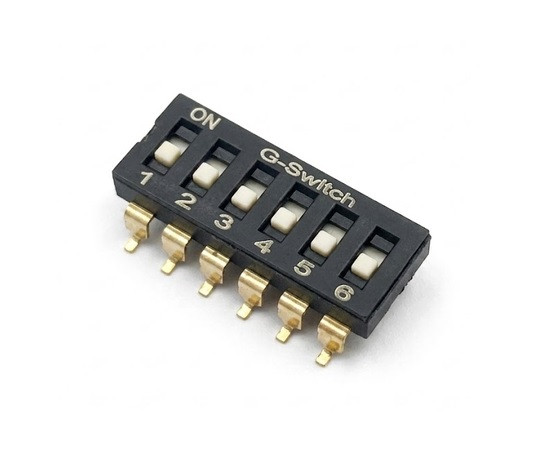 DV5SC-06F-02 RoHS || BSM06GK SAB Dip switch