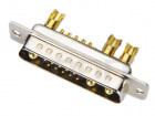 male D-Sub high current 13W3 30A