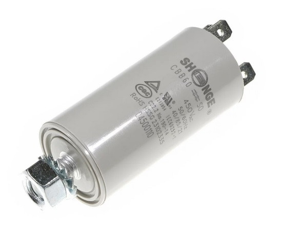 CBB60 28*55M8 250# 1.5uF/450VAC SHENGE Motor starting capacitor