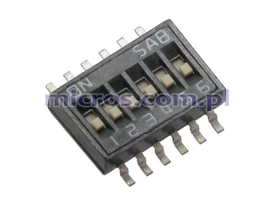 SOP06E SAB Przełącznik dip switch