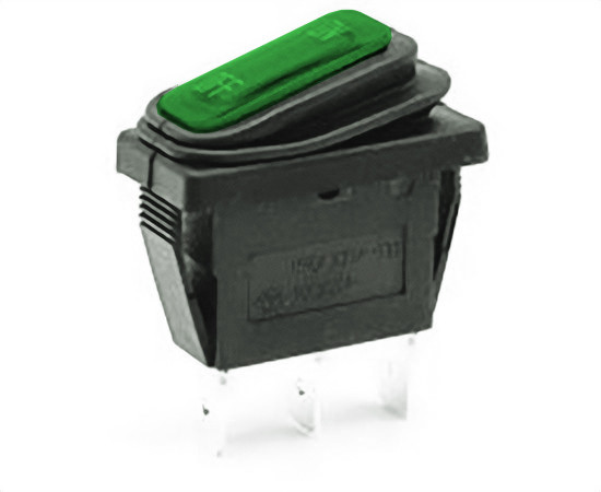 KCD1-101NA4AFBG5 AC220; illuminated; rocker switch;