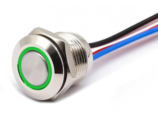 Vandalensicherer Schalter; W12F11EG12/S mit Drähten