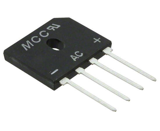 GBU10J bridge rectifying, flat
