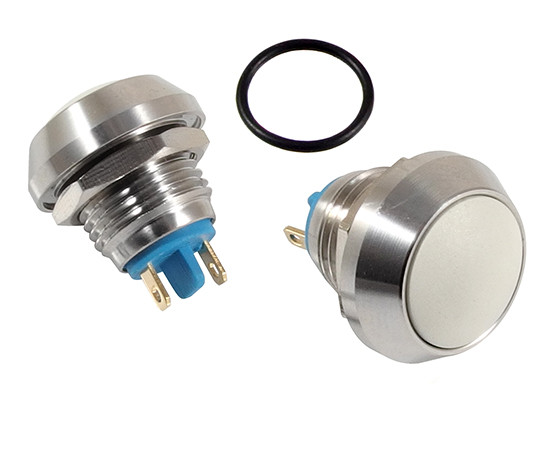 Vandal proof push button switch; W12P10R/Sw
