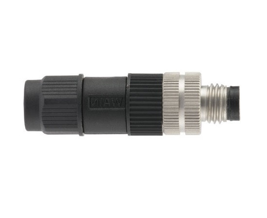 M8 type connector, WAIN M8-M03-T-D5, male, number of contacts: 3
